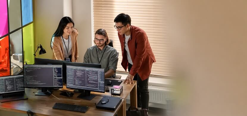 Engineering team collaborating on storefront performance