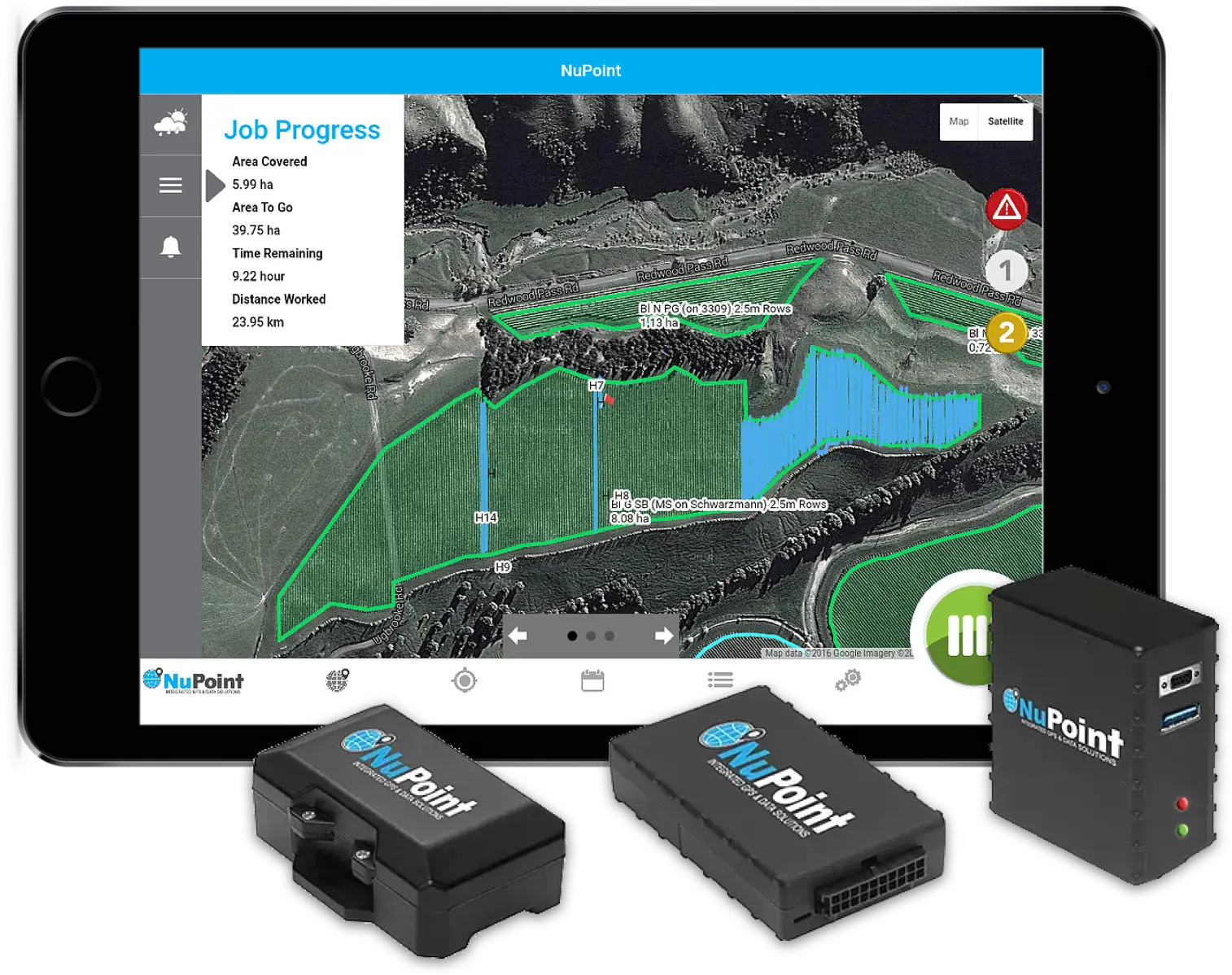 IoT-based intelligent farming system - interface