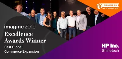 Magento Winners award for Best Global Commerce Expansion