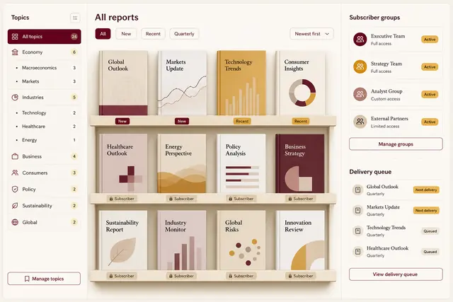 Automating Research Subscriptions, Delivery, and Renewals