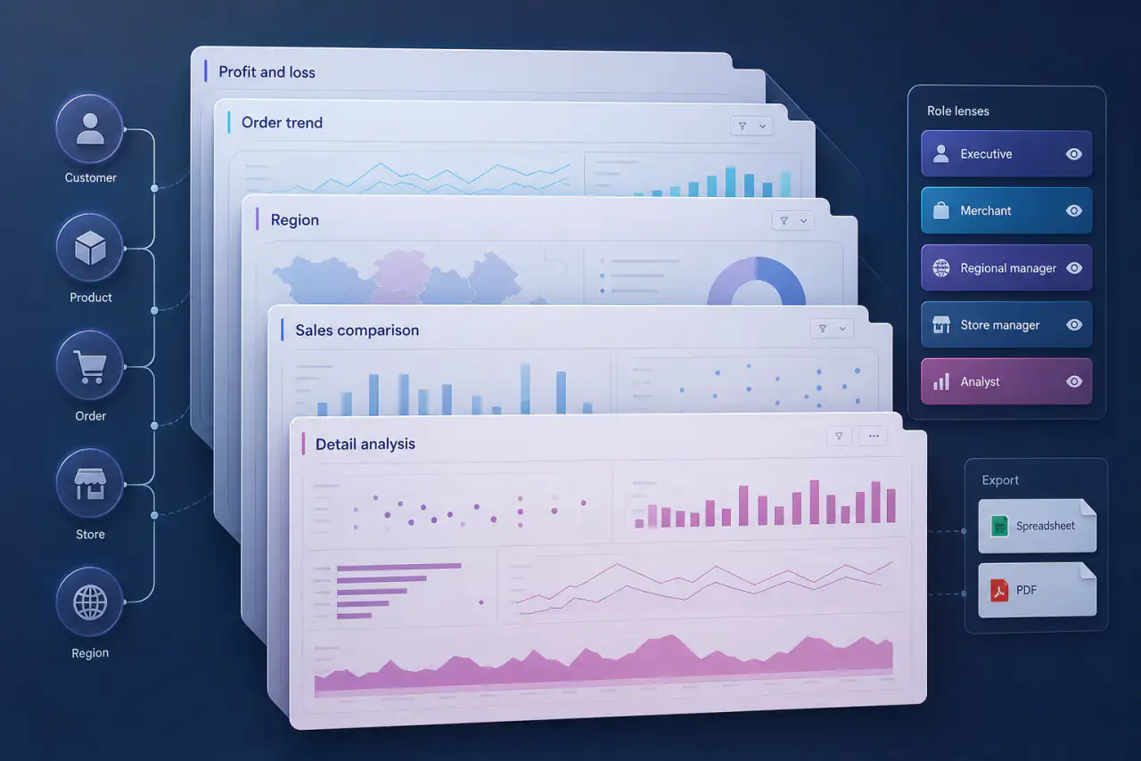 Turning Retail Operating Data into Role-Aware Business Intelligence