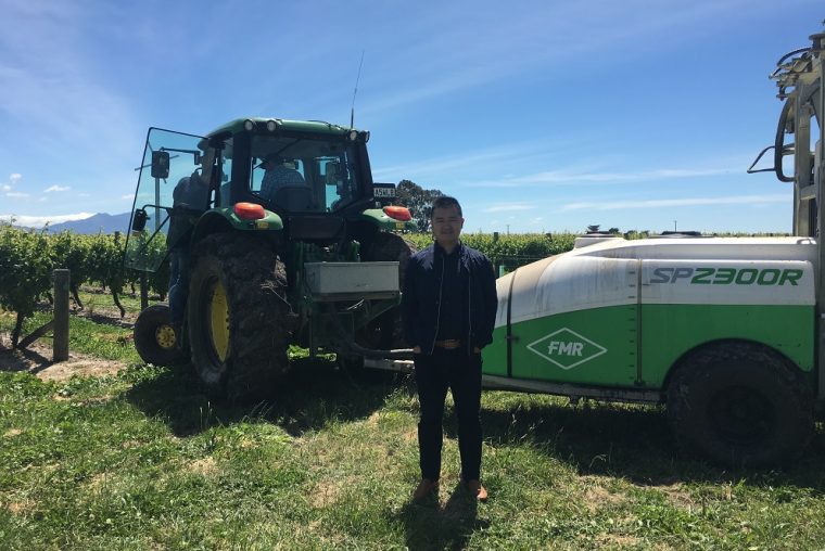 Leon was working in the field for an Australia client